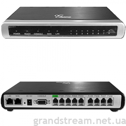 Grandstream GXW4008 IP Analog Gateway